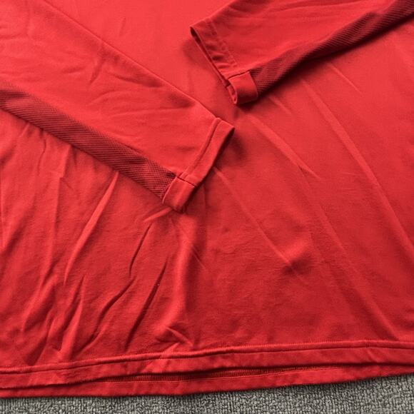 Nike Sweater Adult Large Red Long Sleeve Paris St. Germain Casual Sweatshirt Men - Picture 7 of 15